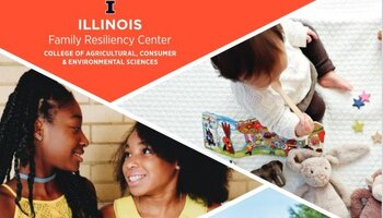 The cover or the 2010-2019 "Decade in Review" annual report from the Family Resiliency Center