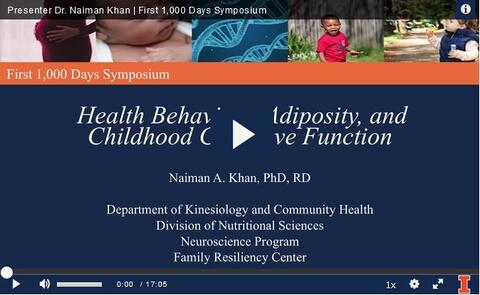 Health Behaviors, Adiposity, and Childhood Cognitive Function at First 1,000 Days Symposium